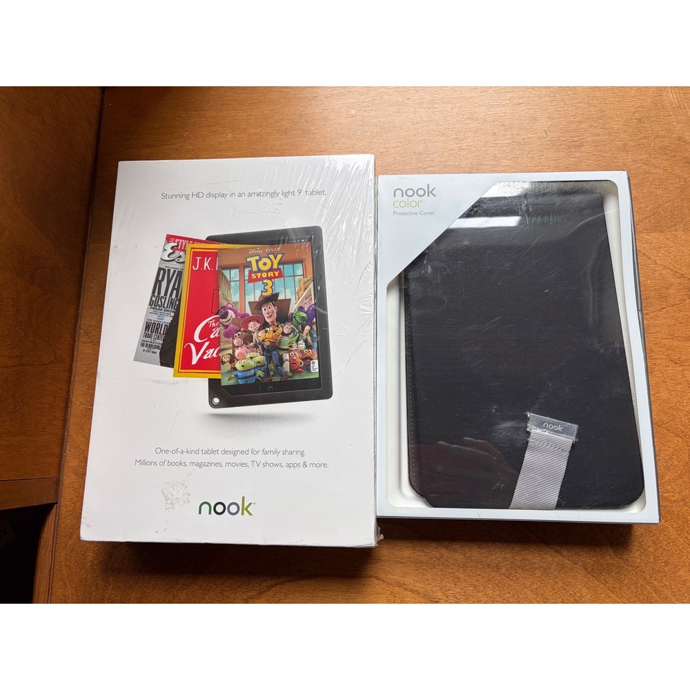 Barnes & Noble Nook HD+ 9in Tablet 32GB BNTV600 Wi-Fi Gray with Protective Cover